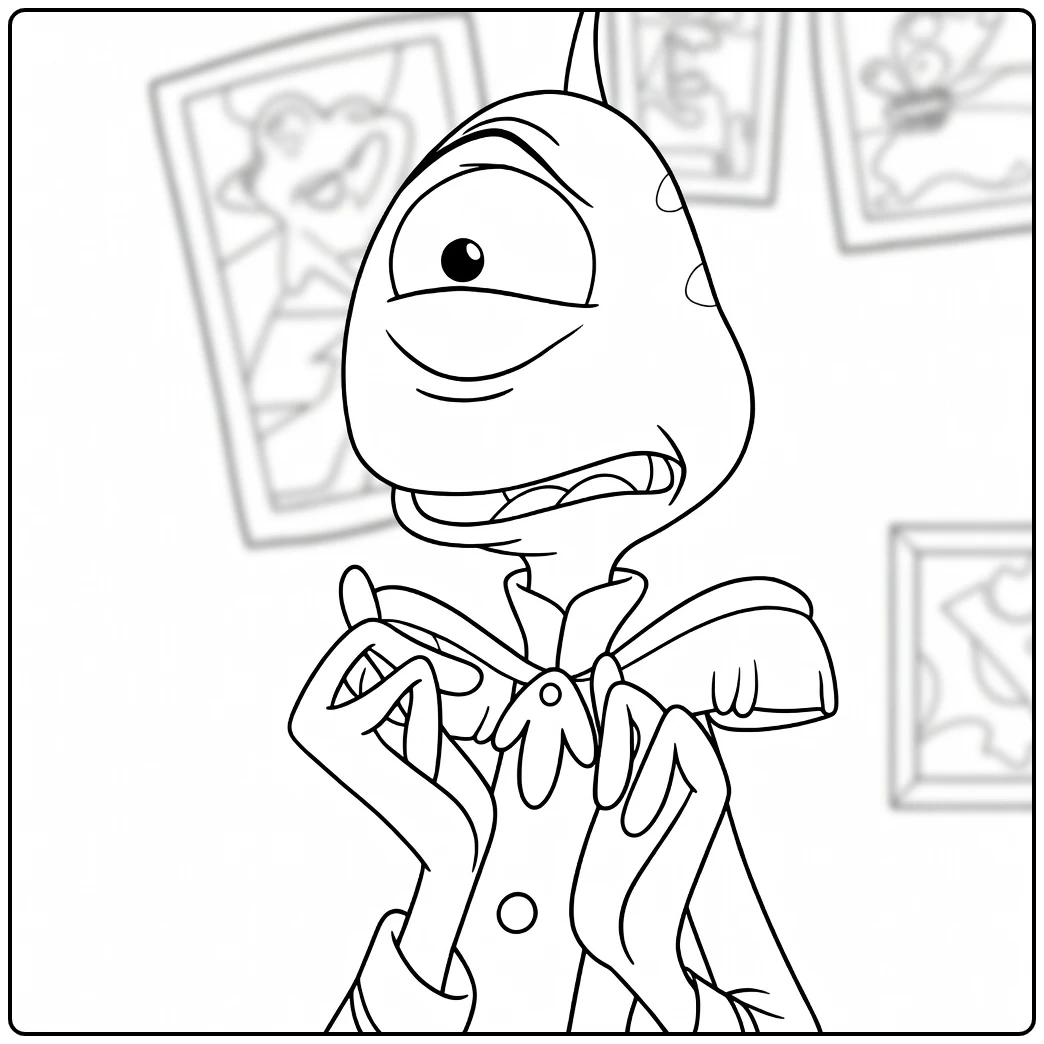 pleakley for Children coloring page