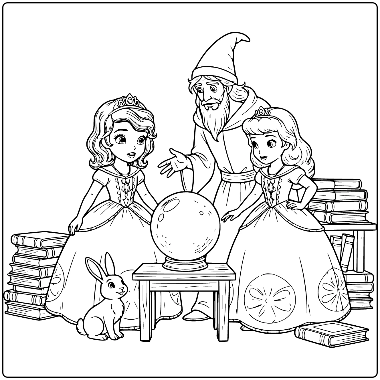 princess sofia coloring page magie les cedric amber klaver