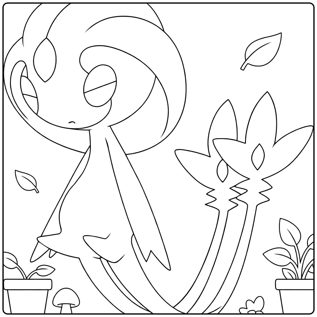 Rayquaza coloring page