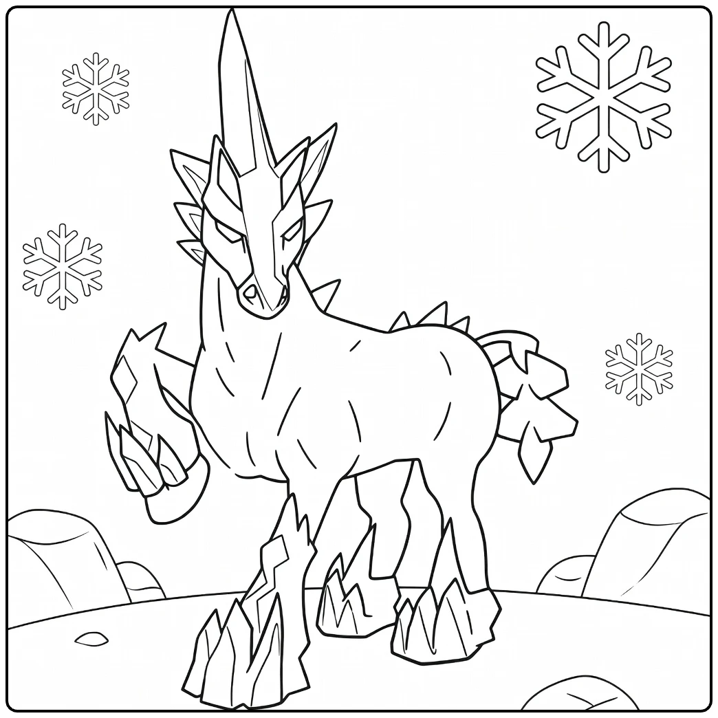 Regidrago coloring page