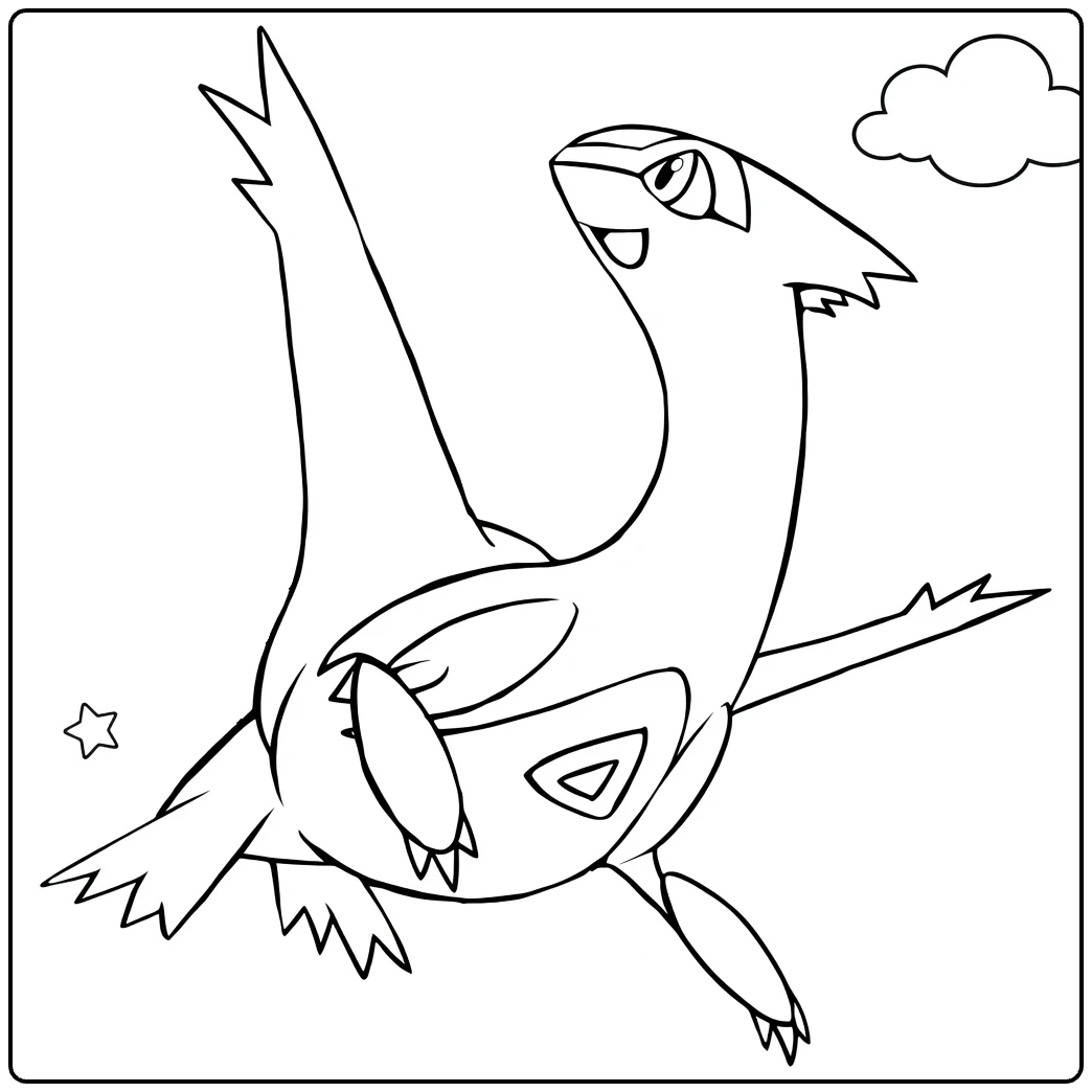 Registeel coloring page