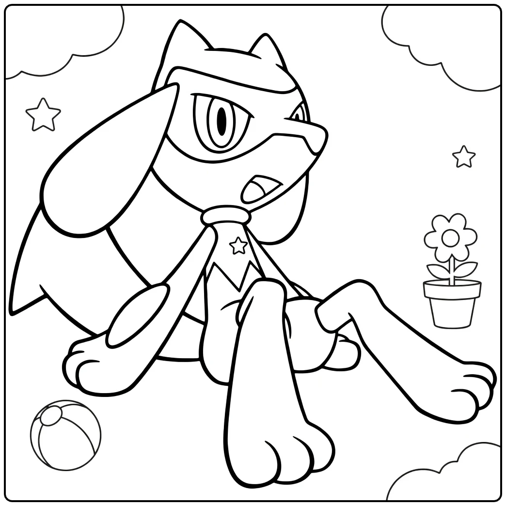 Rellor coloring page