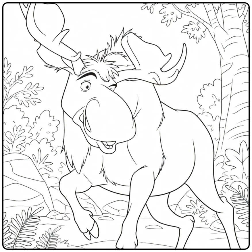 Rutt coloring page