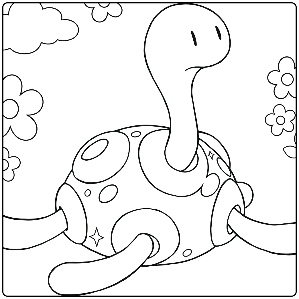 Shuckle coloring page