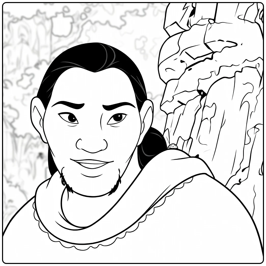 Sitka coloring page