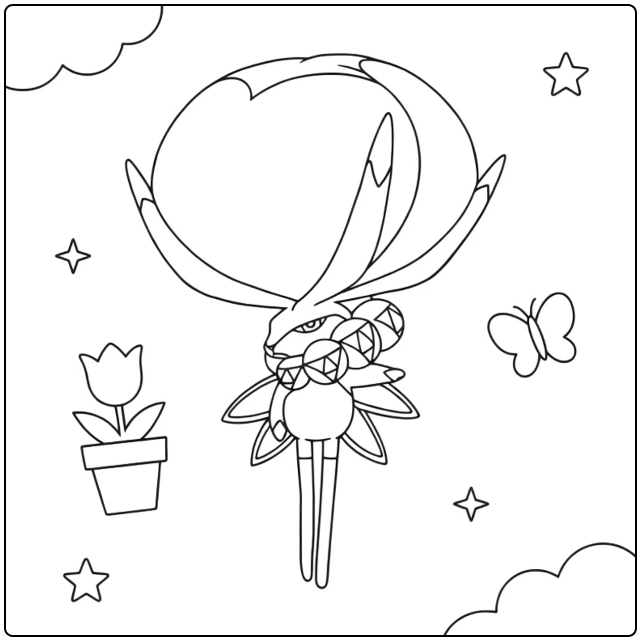 Spectrier coloring page