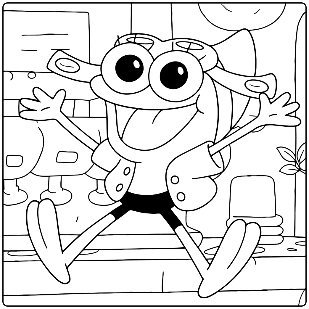Sprig Plantar coloring page