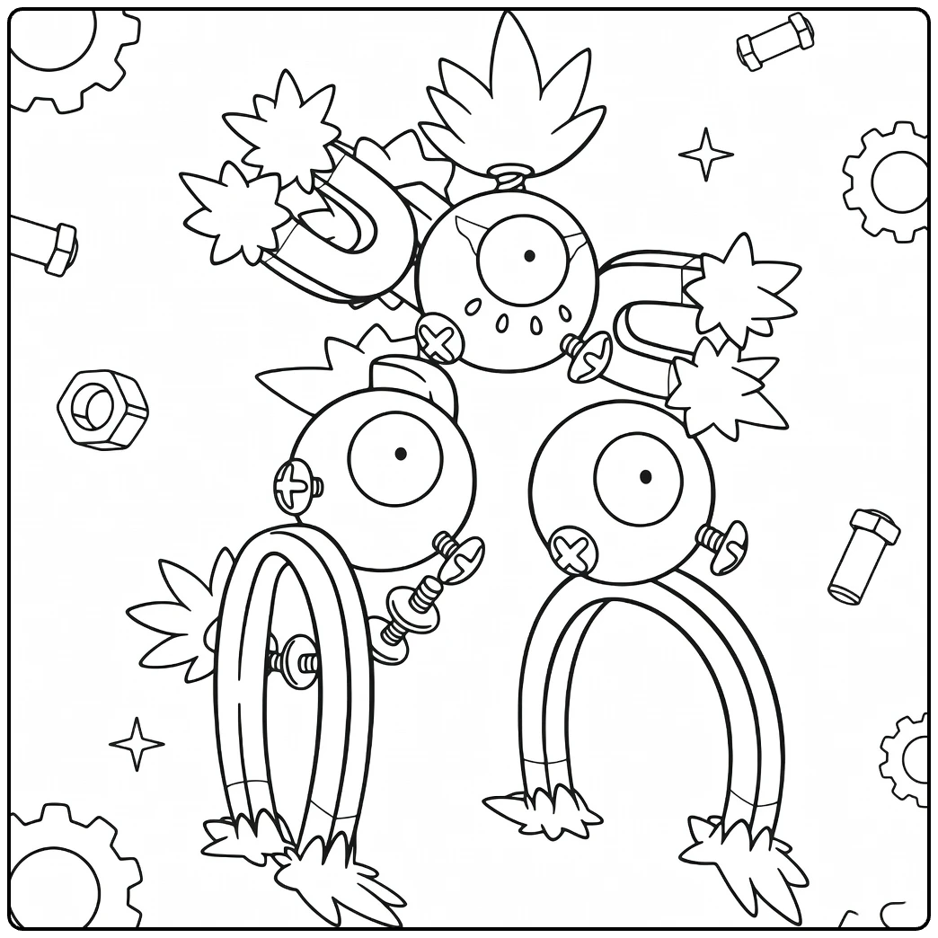 Tough Sandy Shocks for Children coloring page