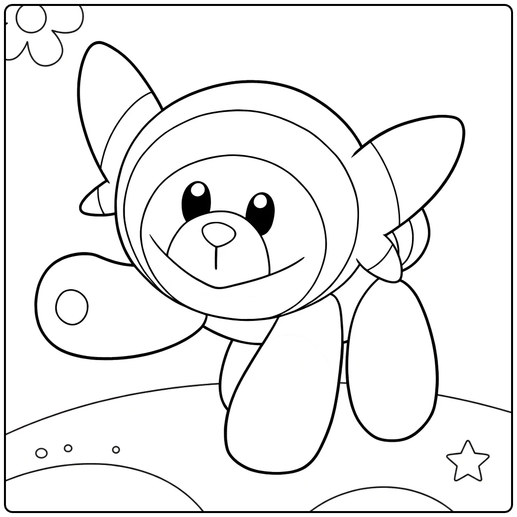 Stufful for Kids Fun Pokemon coloring page