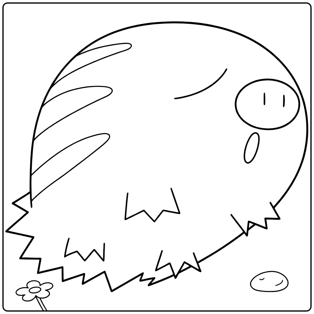 Swinub Fun Pokemon Piglet coloring page