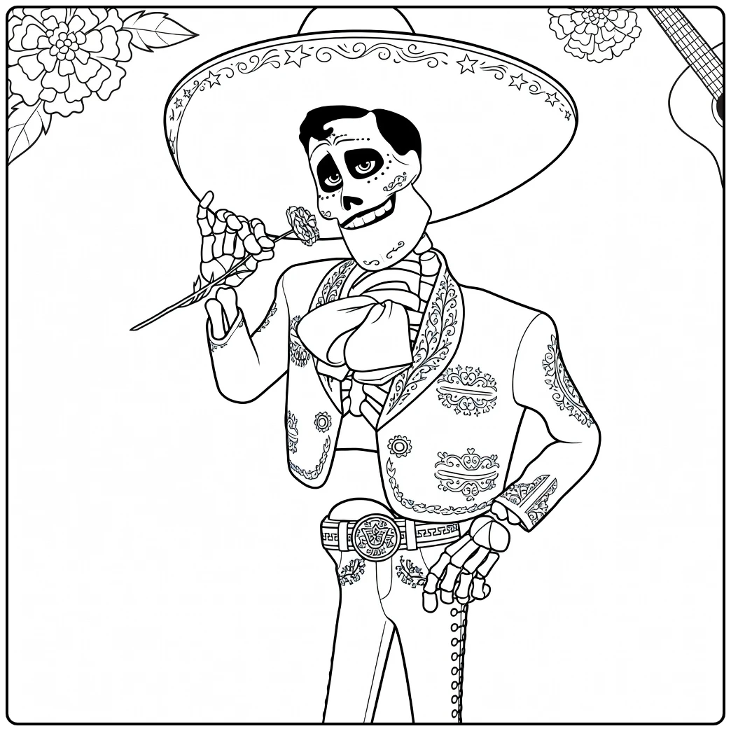 Ta Rosita coloring page