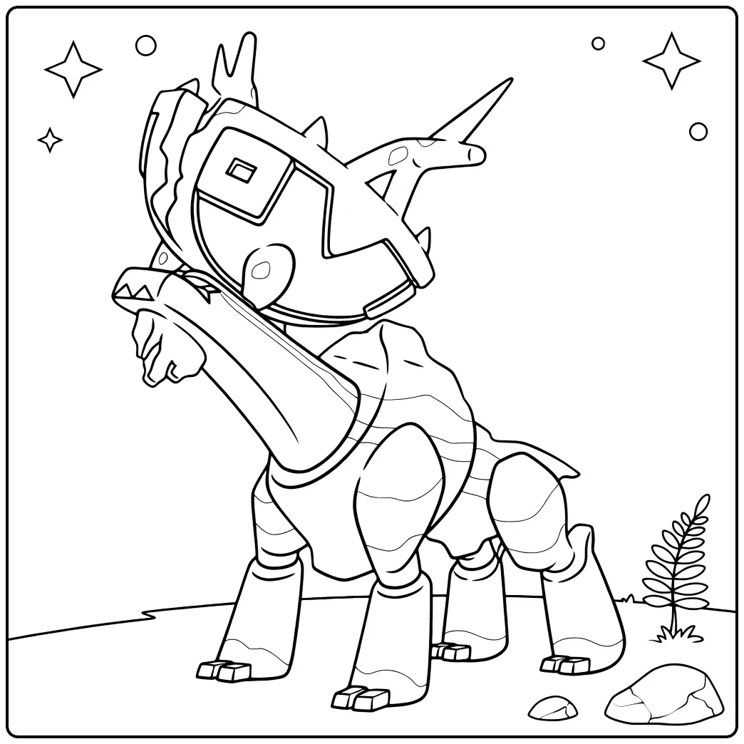 Ting Lu coloring page