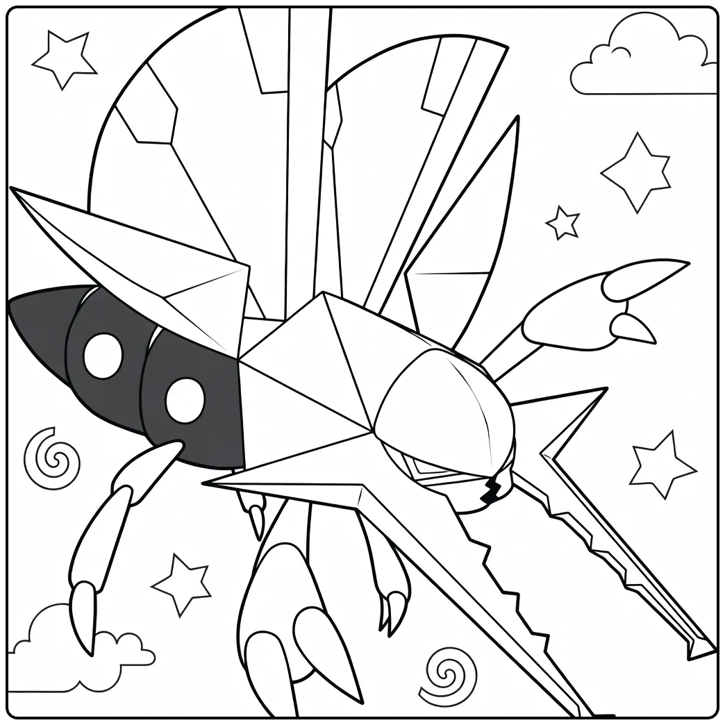 Vikavolt coloring page