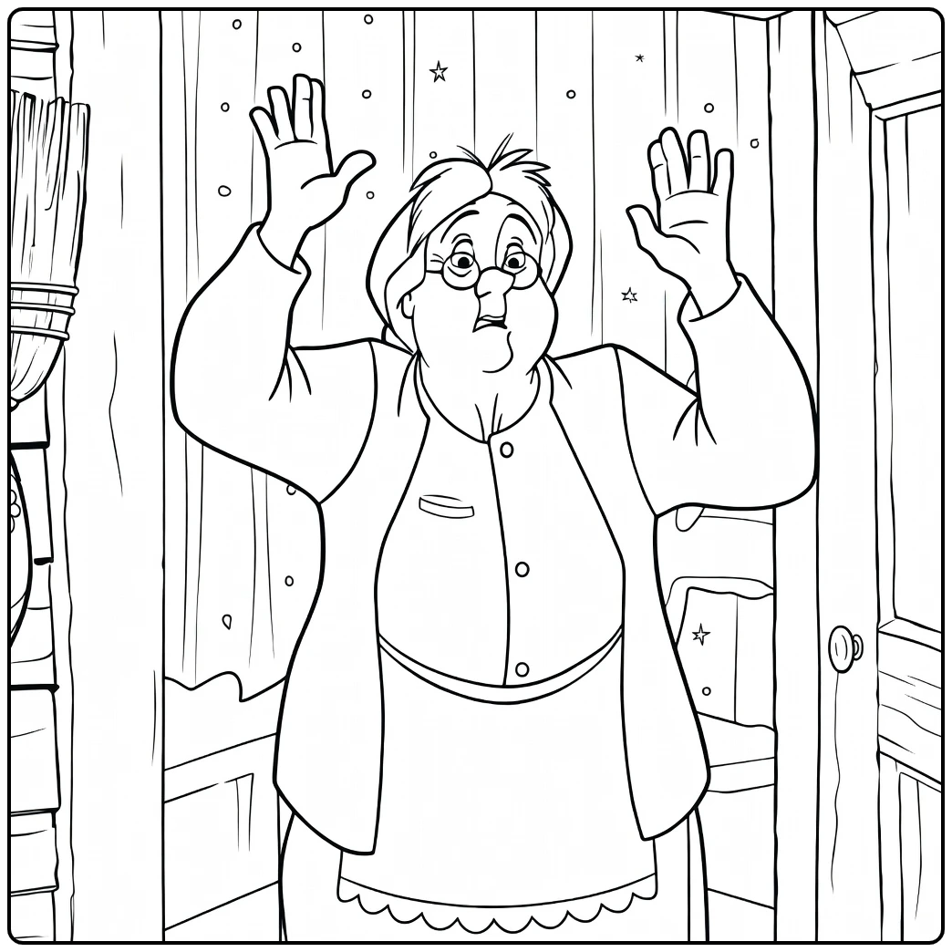 Widow Tweed coloring page