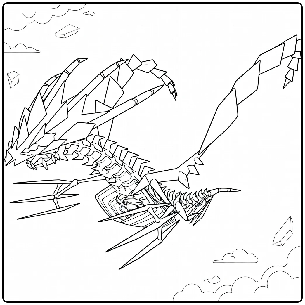 Zamazenta coloring page