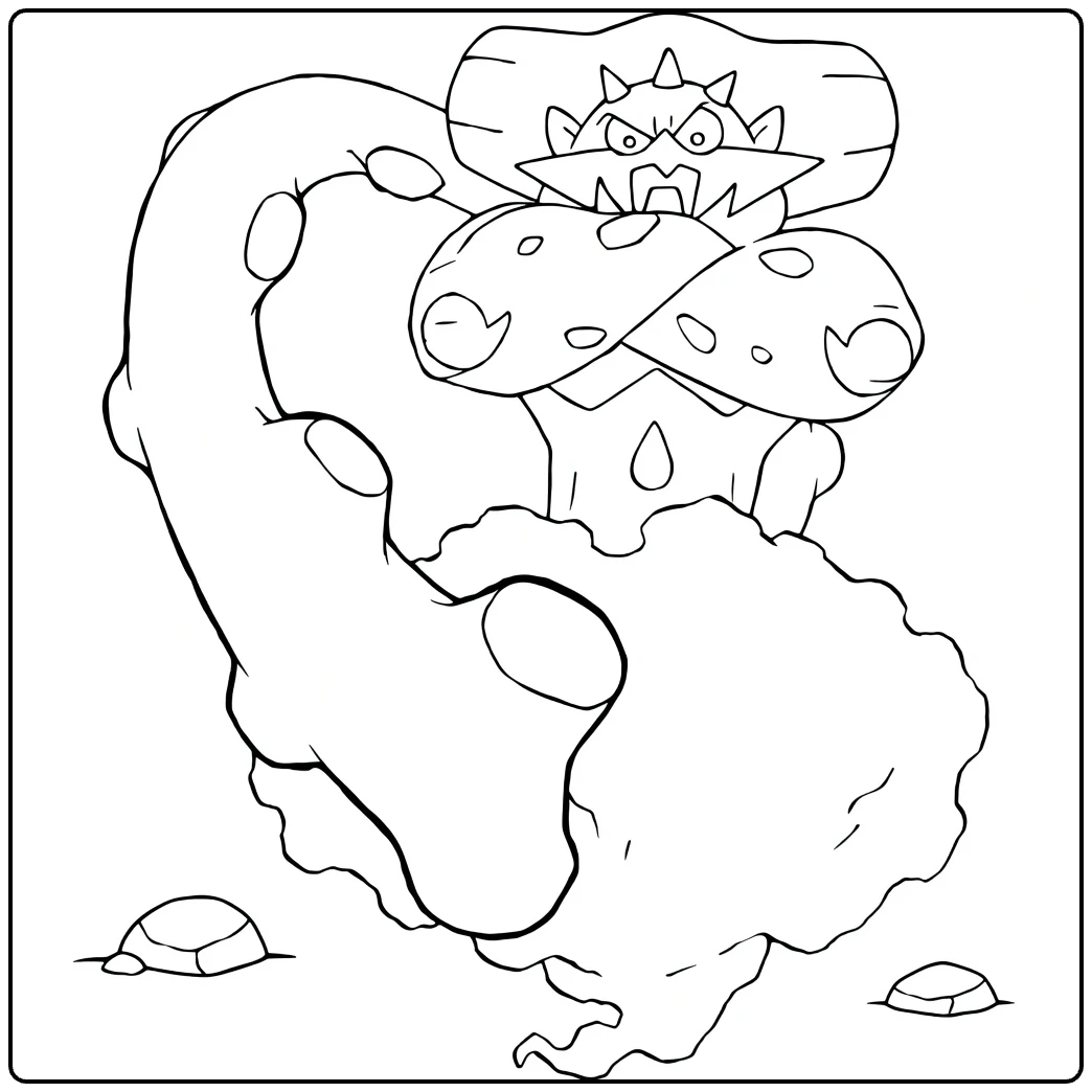 Zekrom coloring page