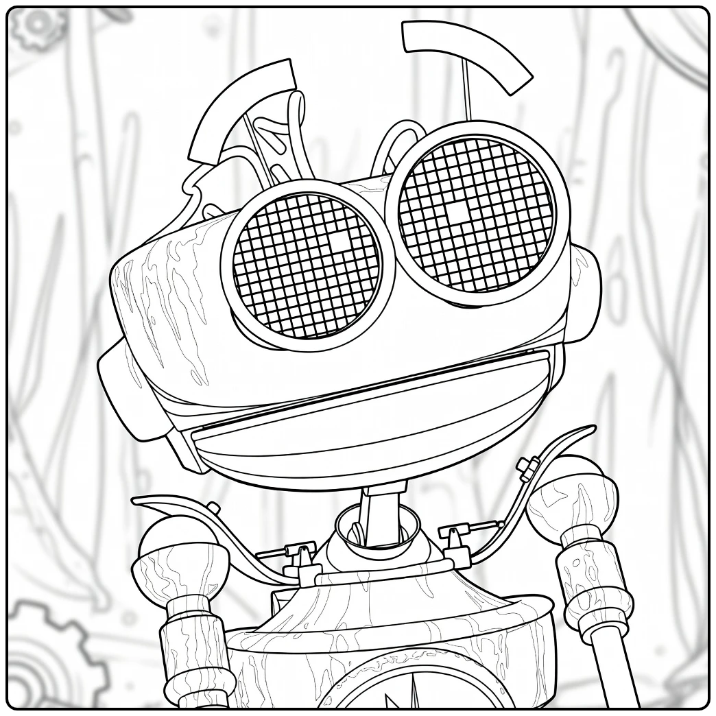 Ben coloring page
