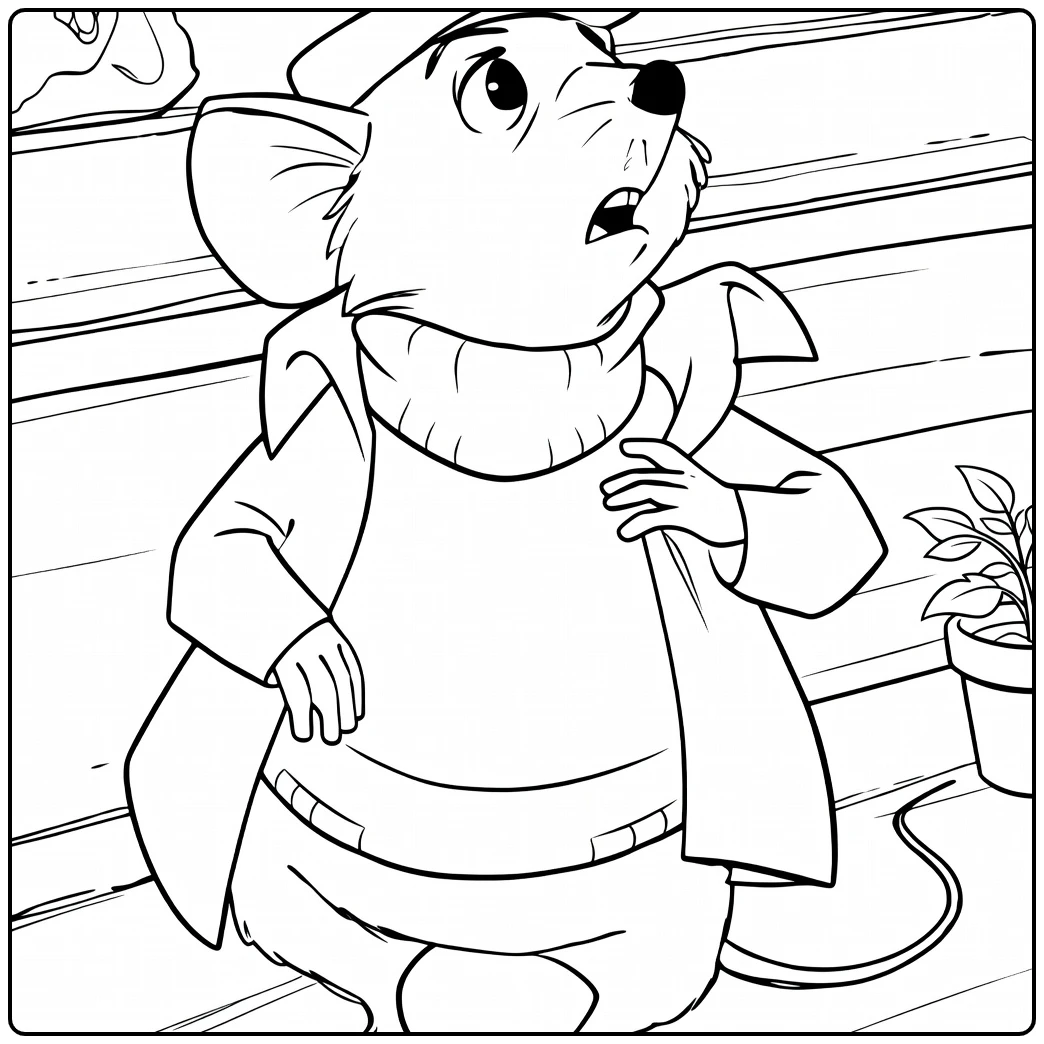 Bernard coloring page