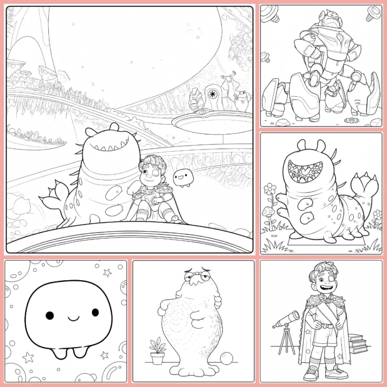 Elio coloring page collection cover image
