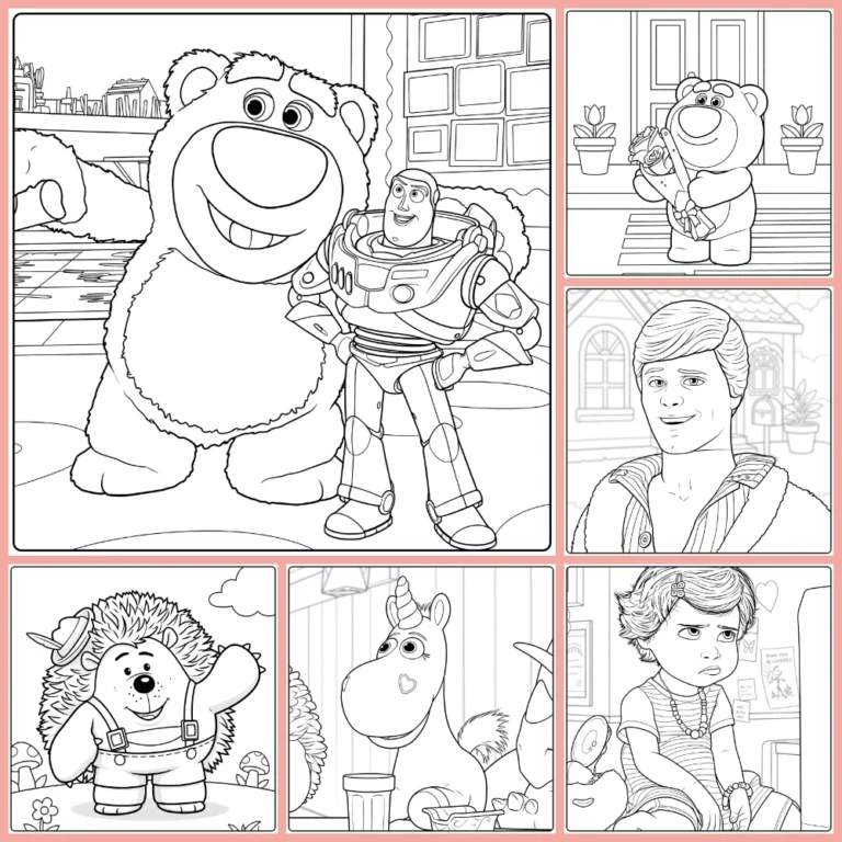 Free Toy Story 3 Coloring Pages to Print (PDFs) cover image