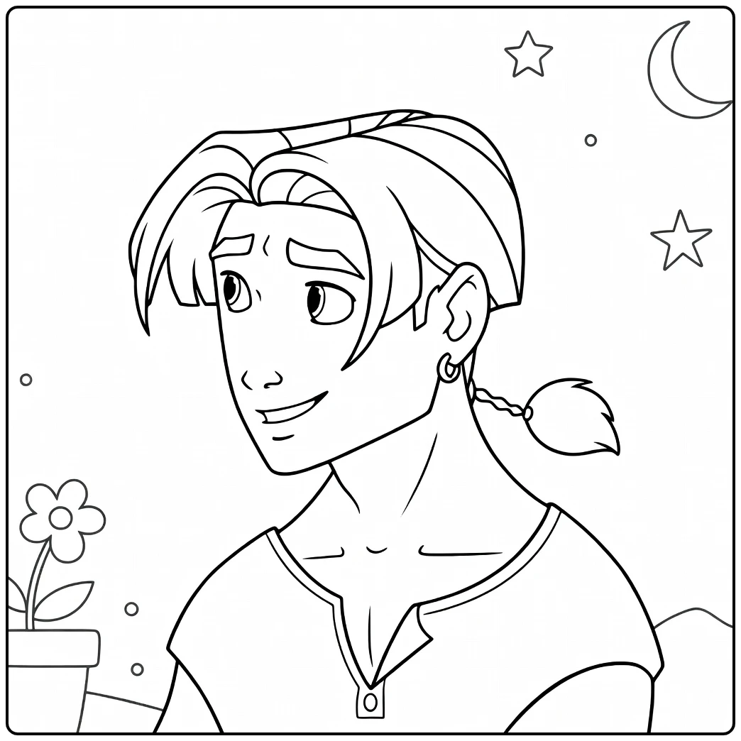 Jim Hawkins coloring page