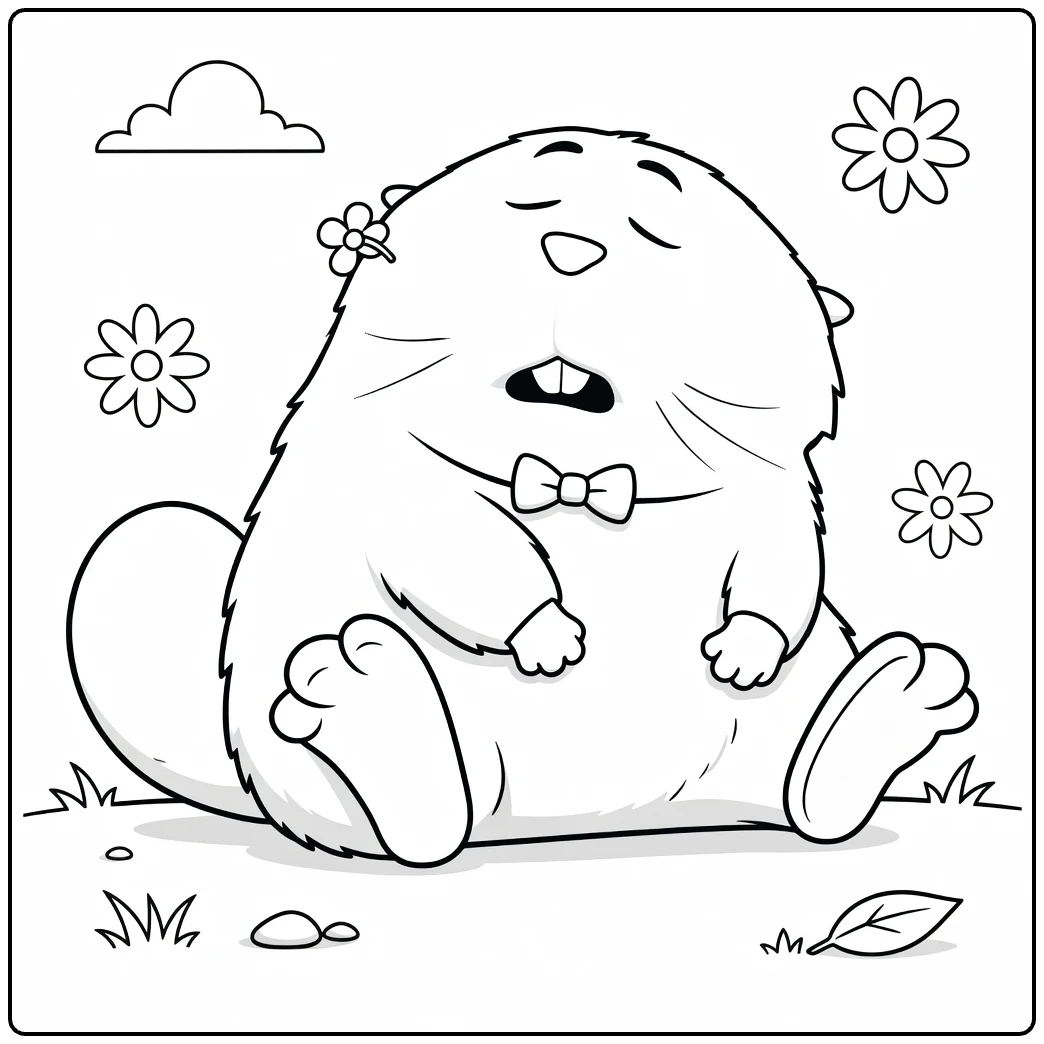 Loaf coloring page