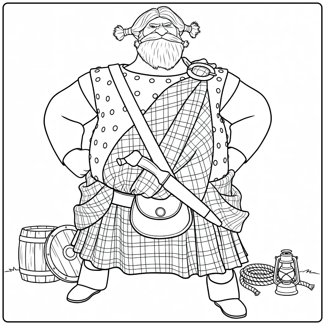 Lord Macguffin coloring page