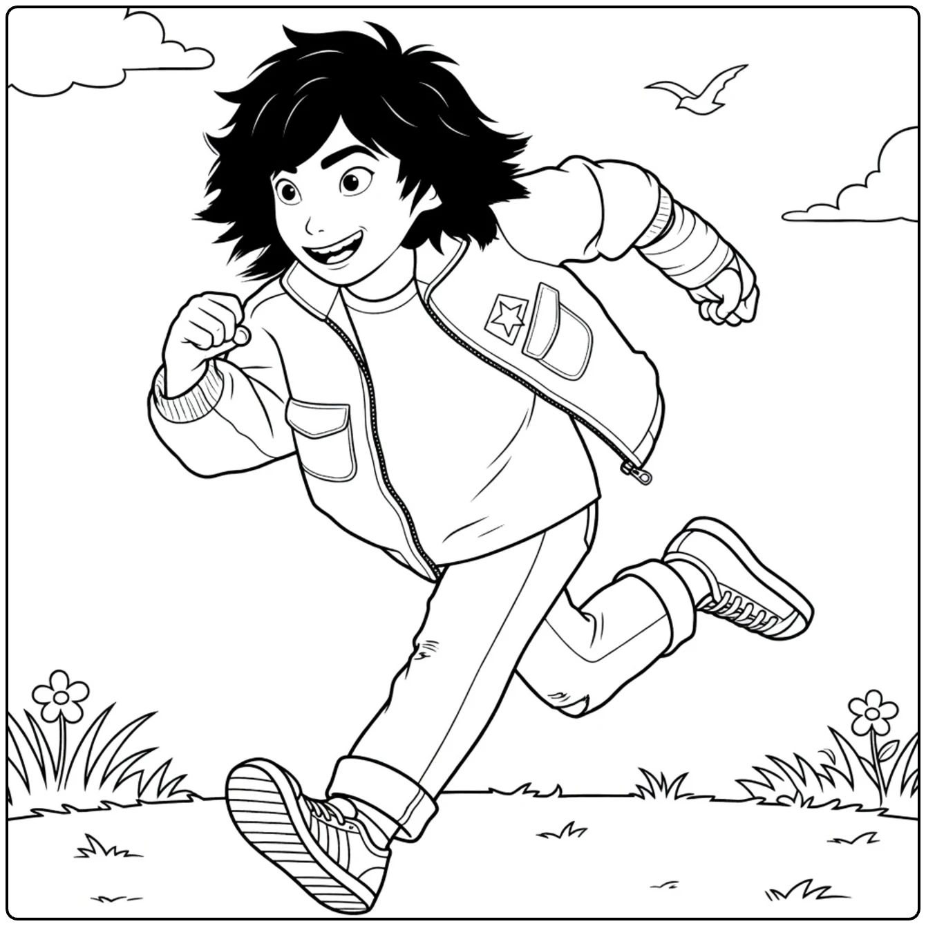 Mabel Tanaka coloring page