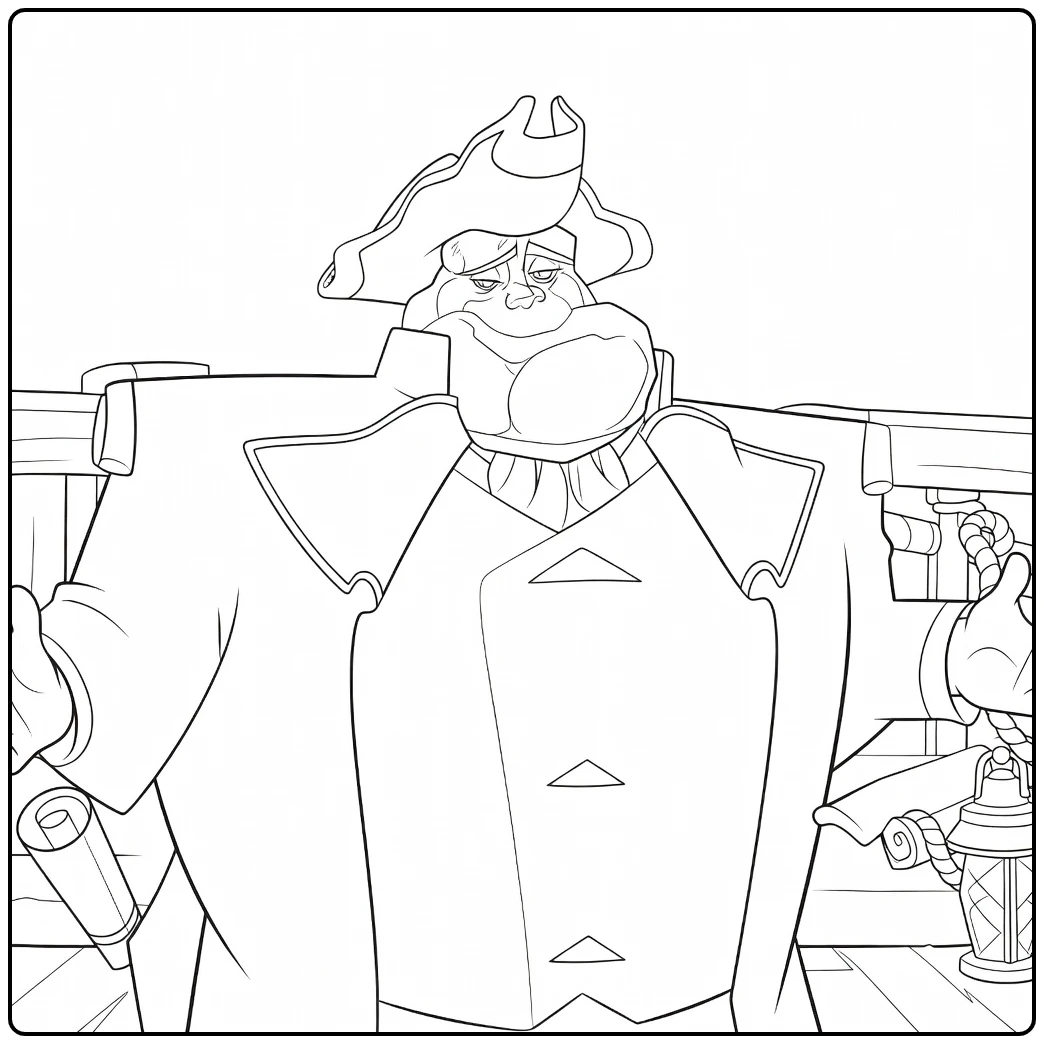 Mr Arrow coloring page
