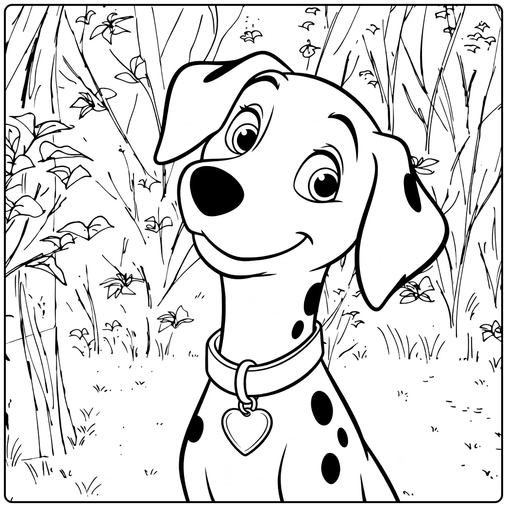 Perdita coloring page