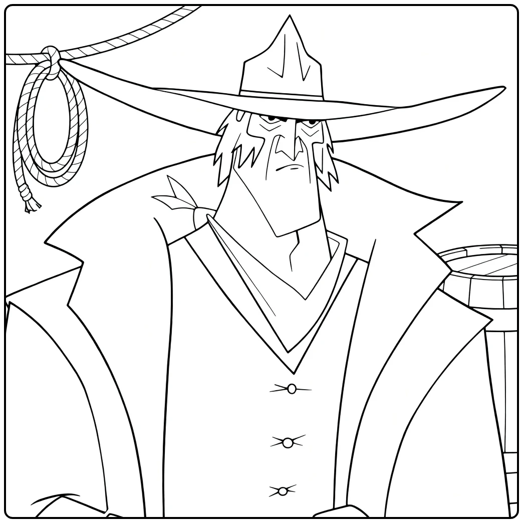 Rico coloring page